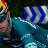 Wout van Aert ne participera pas aux championnats du monde à Zurich. KEYSTONE/EPA/JAVIER LIZON